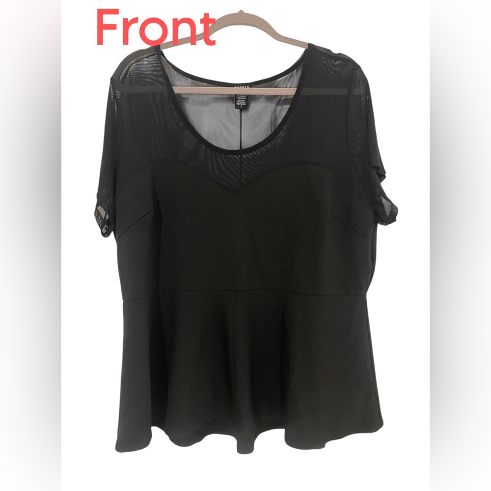Torrid Peplum Blouse 3